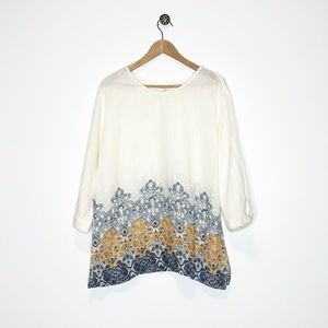 J Jill 100% Cotton Blouse